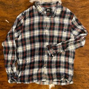 Stussy Plaid Button Up